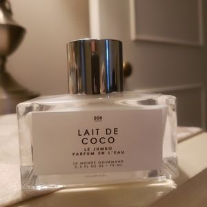 NEW JUMBO lait de coco le monde gourmand perfume 2.5 ounces